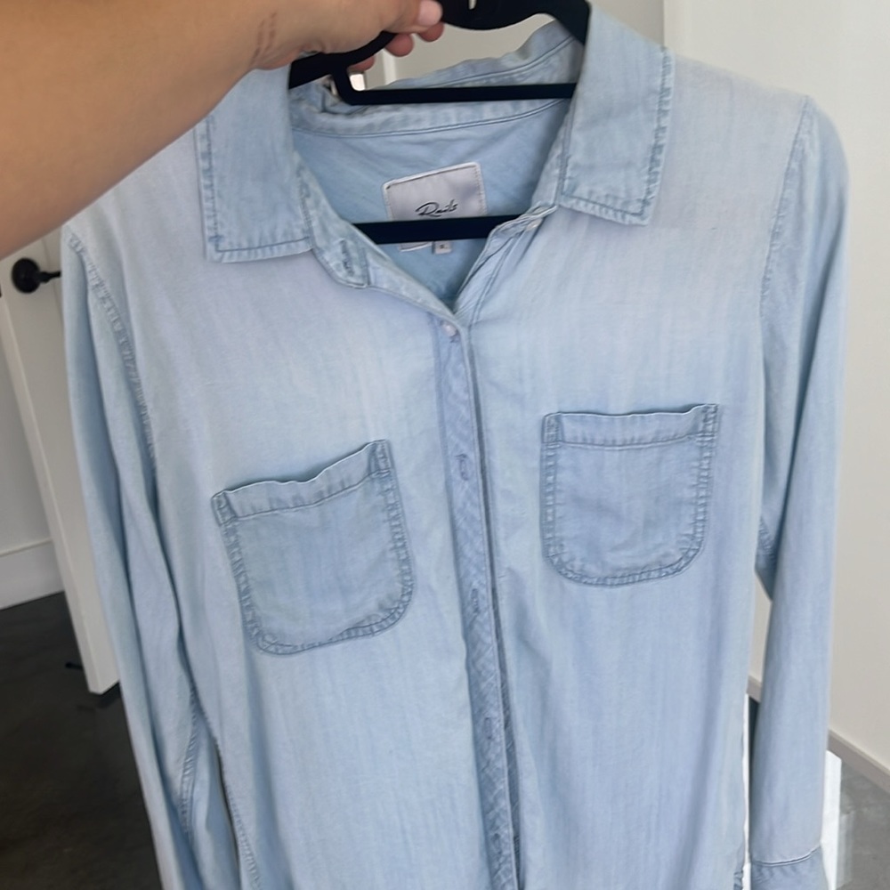 Rails Chambray Top - image 4